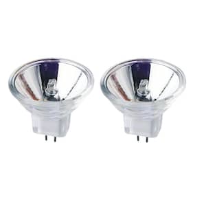 20-watt Halogen MR11 Clear Lens Low Voltage GU4 Base Xenon Flood Light Bulb, (2-Pack)