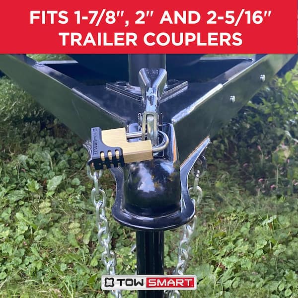 TowSmart Brass Coupler Lock 732 - The Home Depot