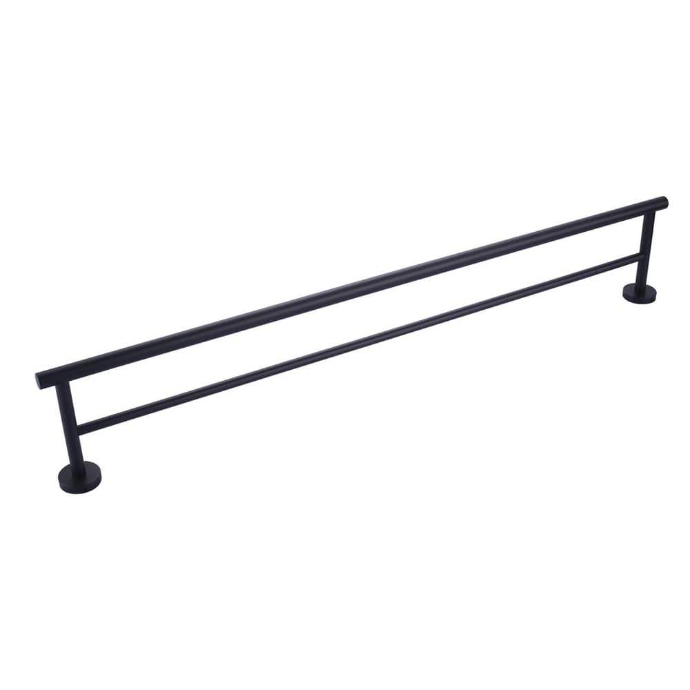 36 in. Wall Mount Towel Bar in Matte Black price history on PriceWatchPro