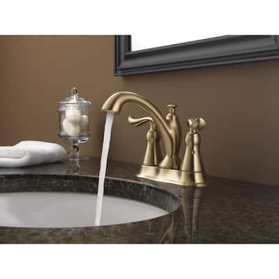 Delta - Champagne Bronze - Bathroom Faucets - Bath - The Home Depot