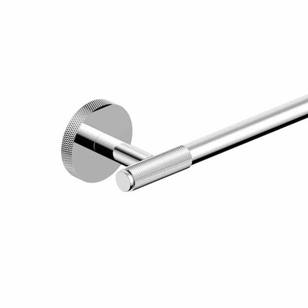 Klass WSBC 256810 20.0 in. Wall Mounted Single Towel Bar in Polished Chrome