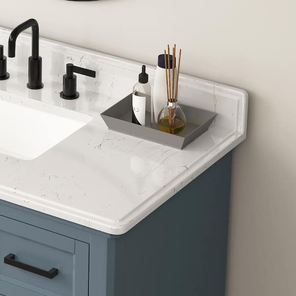 DELUXE DL LIVING Rawsonville 43 in. Single Sink Freestanding Steel