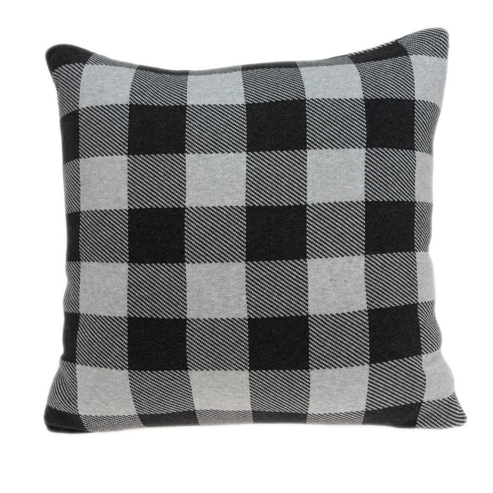 Lucas Grey Throw Pillow