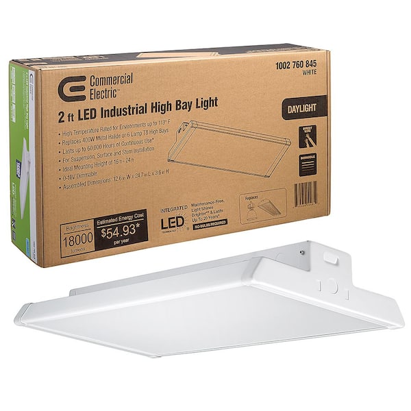 commercial electric 2ft led industrial high bay light