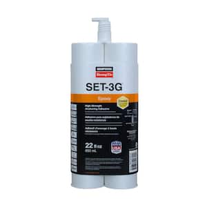 SET-3G 22 oz. High-Strength Epoxy Adhesive with Nozzle and Extension