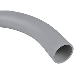 2 in. 90-Degree Schedule 80 PVC 24 in. Bend Radius Plain End Elbow
