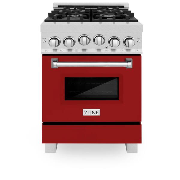 red gas cooker 50cm