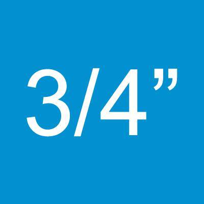 Southland - 3/4 in. x 12 in. Black Steel Nipple