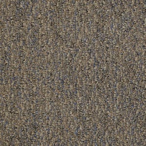 Isla Vista - Bird's Nest - Brown 14 oz. SD Olefin Berber Installed Carpet