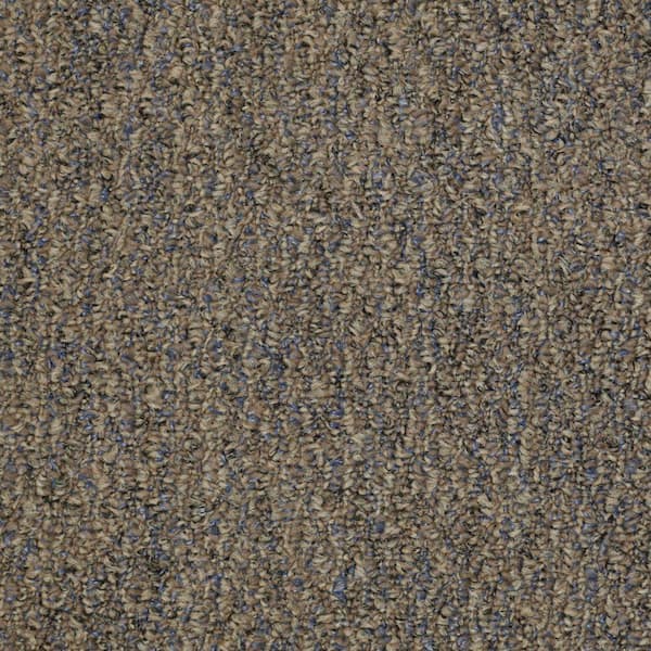 Isla Vista - Bird's Nest - Brown 14 oz. SD Olefin Berber Installed Carpet