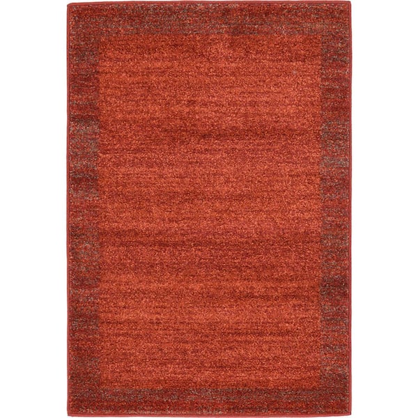 Unique Loom Del Mar Abigail Terracotta 2' 2 x 3' 0 Area Rug