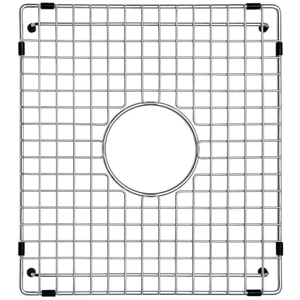 13.11-in x 15.55-in Center Drain Heavy-Duty Stainless Steel Sink Grid SVH1416C