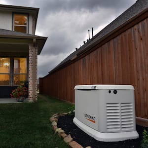 16000-Watt (LP)/16000-Watt (NG) Air Cooled Standby Generator with Wi-Fi and Whole House 200 Amp Auto Transfer Switch