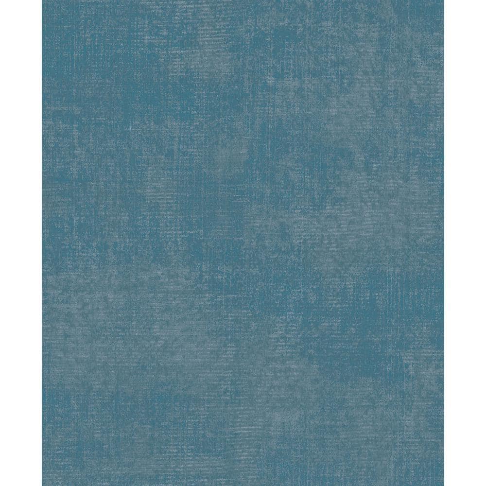 Atmosphere Collection Turquoise/Silver Metallic Linen Effect Non-Pasted Non