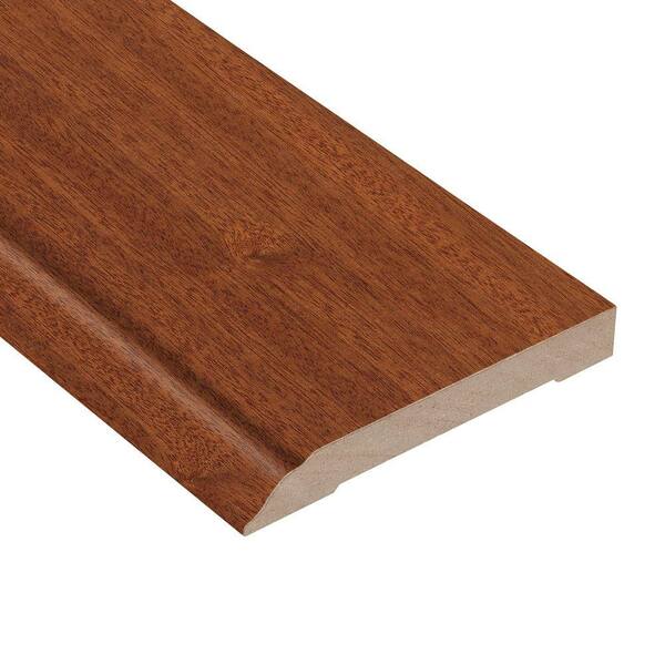 HOMELEGEND Cimarron Mahogany 1/2 in. Thick x 3-1/2 in. Wide x 94 in. Length Wall Base Molding