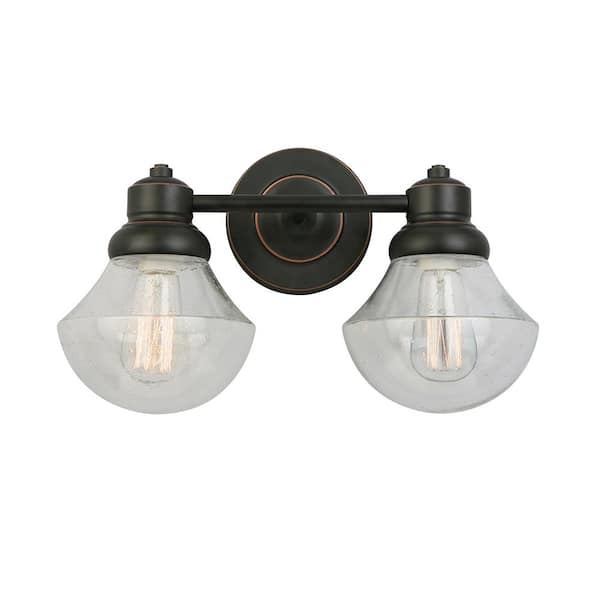 Design House Sawyer 2-Light Oil Rubbed Bronze Sconce