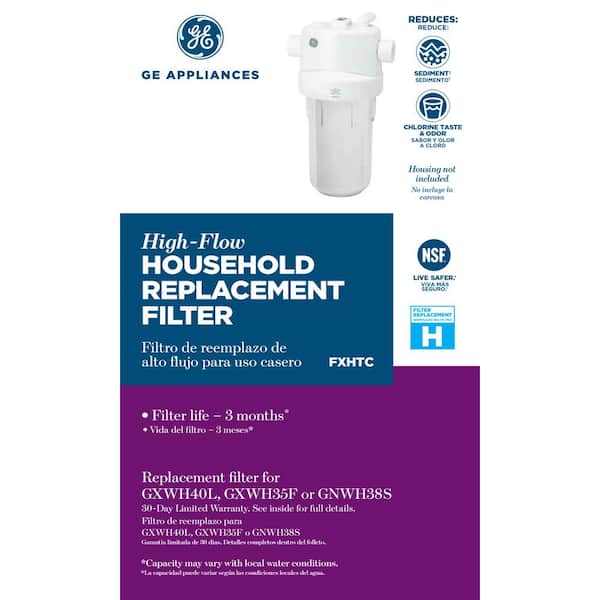AQUACREST FXHSC Whole House Water Filter, Replacement for GE FXHSC