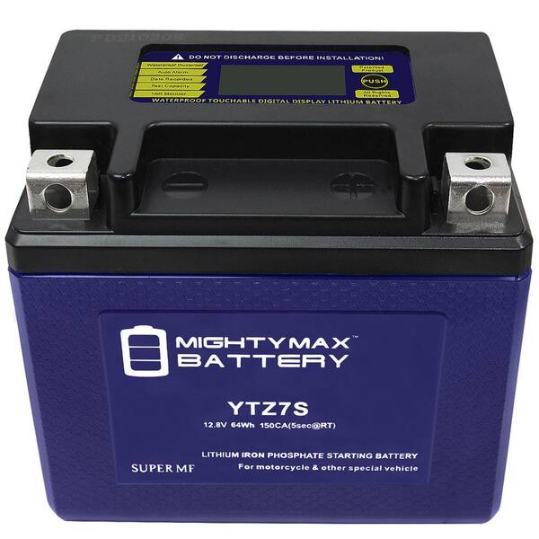 MIGHTY MAX BATTERY YTZ7S Lithium Battery Replacement for Yamaha 450 WR450F  2003-2007 MAX3880943 - The Home Depot