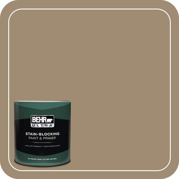 BEHR ULTRA 1 qt. #T14-17 Archivist Semi-Gloss Enamel Exterior Paint & Primer