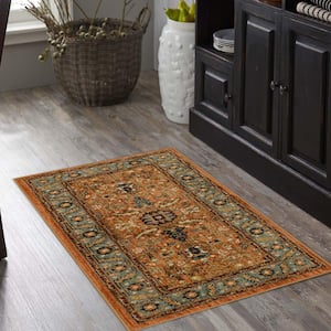 Mariah Spice 2 ft. x 4 ft. Scatter Rug