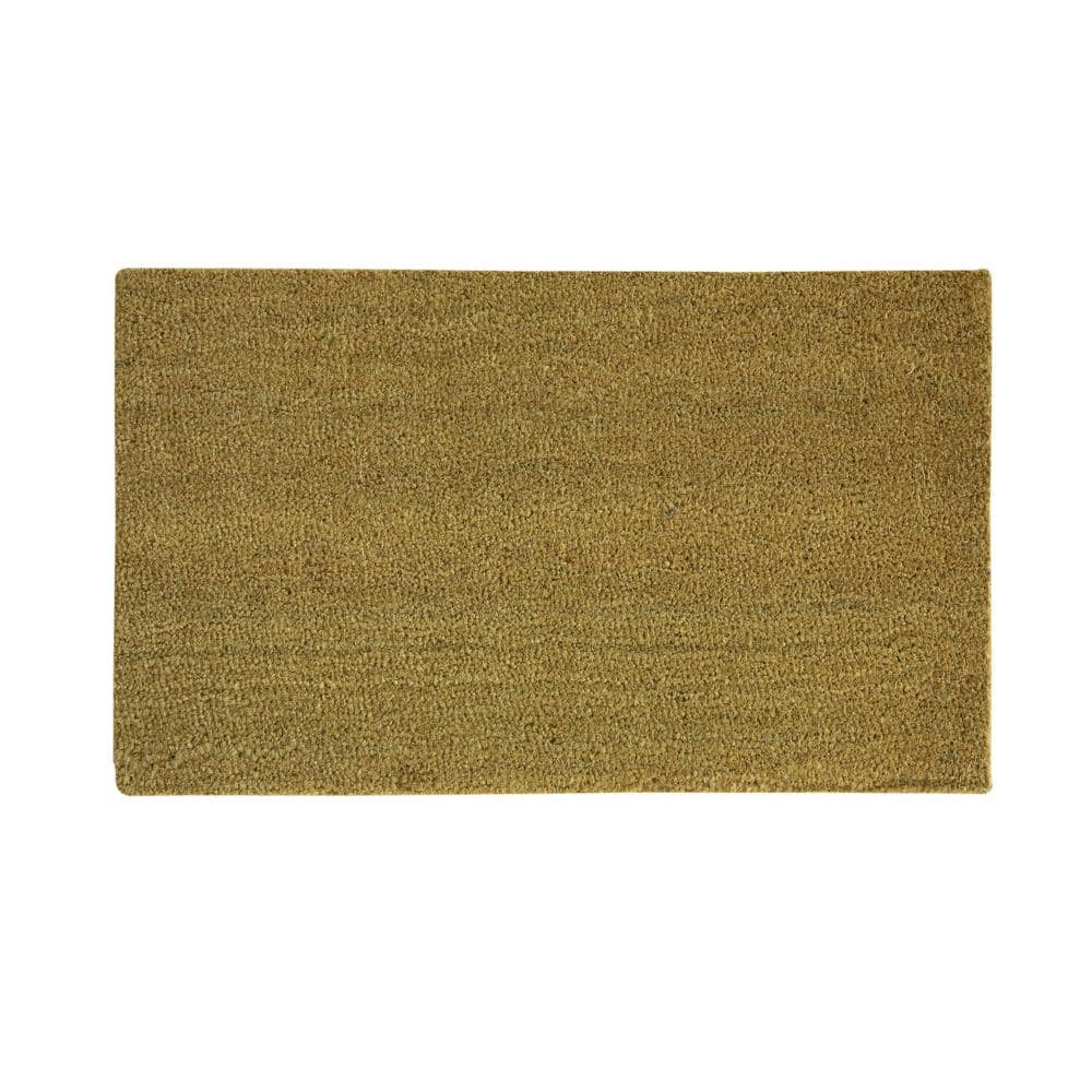 OnlyMat Plain Coir Mat with Anti-Slip Backing