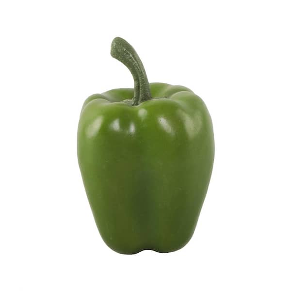 Flora Bunda Set of 6 Artificial Green Bell Pepper