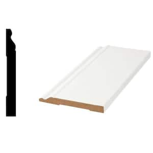 WG 1866 0.591 in. x 5-1/4 in. x 192 in. Medium Density Fiberboard Base Moulding