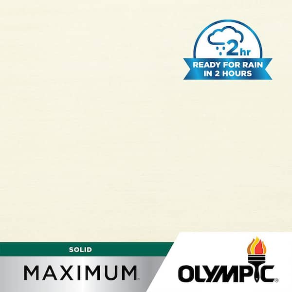 Olympic Maximum 5 gal. SC-1087 White Solid Color Exterior Stain and Sealer in One