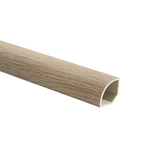 Malibu Wide Plank French Oak Montague 0.59 in. T x 1.023 in. W x 94.48 in. L Quarter Round