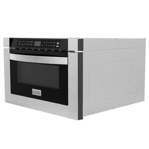 24" 1.2 cu. ft. Built-in Microwave Drawer in Stainless Steel