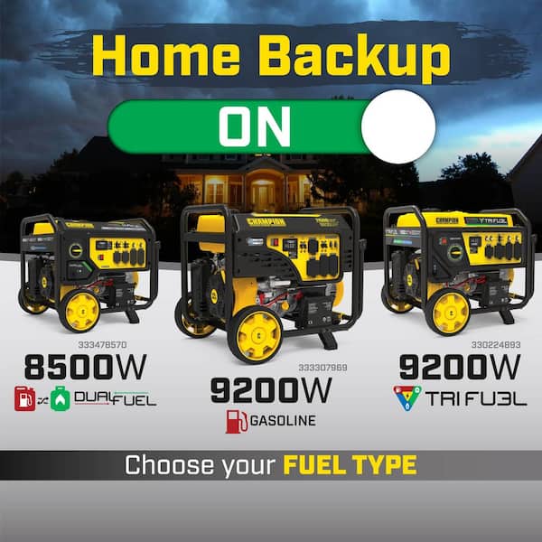 Champion Power Equipment 11500/9200-Watt, Electric Start, Gasoline