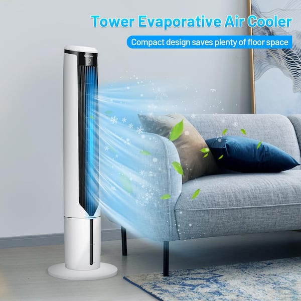 Gymax 41 Tower Fan 3-in-1 Evaporative Air Cooler Humidifier