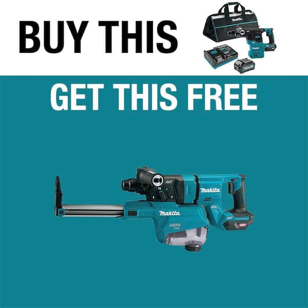 40V max XGT Brushless Cordless 1-3/16 in. Rotary Hammer Kit, AFT, AWS Capable (4.0Ah)