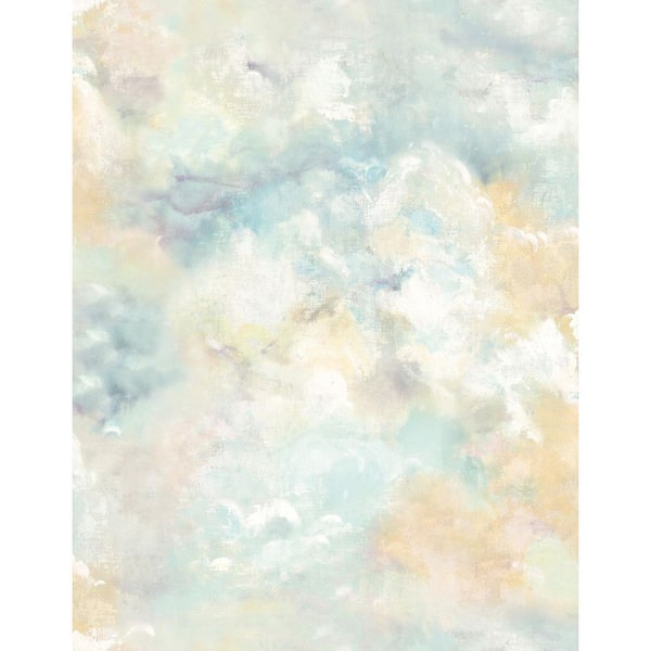 Aria Aquamarine Abstract Wallpaper