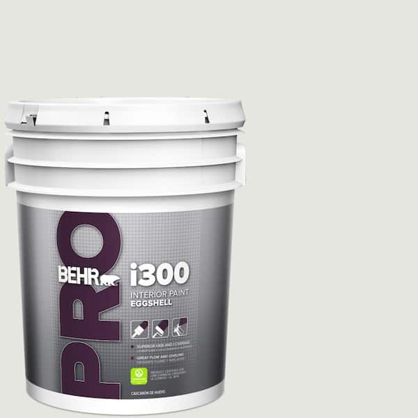 BEHR PRO 5 gal. #BXC-89 Maritime White Eggshell Interior Paint
