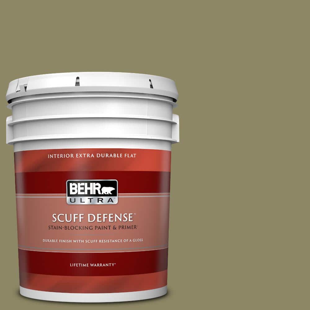 BEHR ULTRA 5 gal. PPU923 Oregano Spice Extra Durable Flat Interior