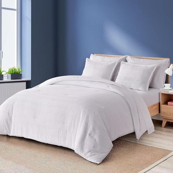 Shatex 3Piece All Season Bedding King Size Comforter Set, Ultra Soft