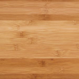 Eco Forest | Premium Carbonized Solid Bamboo, 5/8 x 3 3/4 inch, Blonde - Floor & Decor