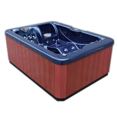 3 Person 31 Jet Spa With Led Lighting, Home And Garden Hot Tubs