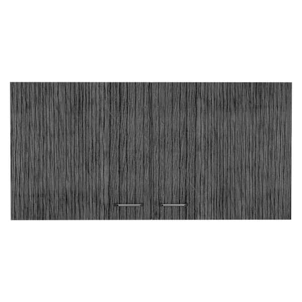 Unbranded 39.3 in. W x 19.3 in. D x 12.6 in. H Bathroom Storage Wall Cabinet in Gray