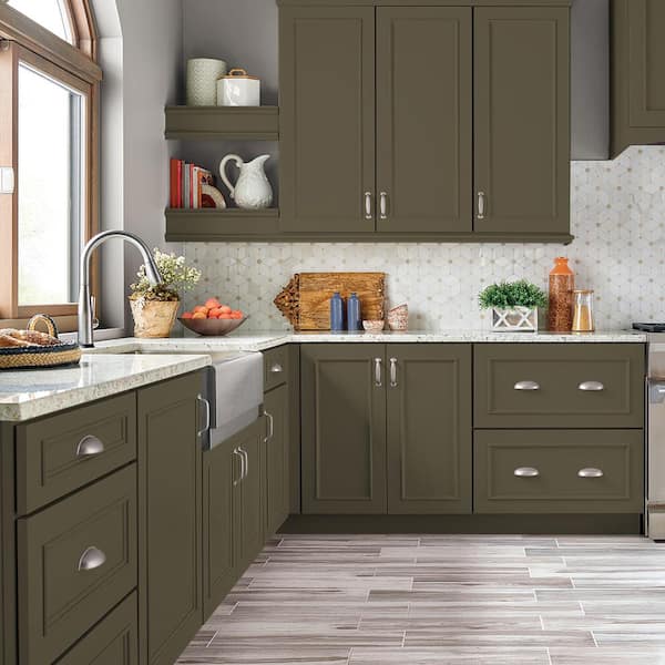 BEHR PREMIUM 1 qt. #N340-7 Kilimanjaro Semi-Gloss Enamel Interior