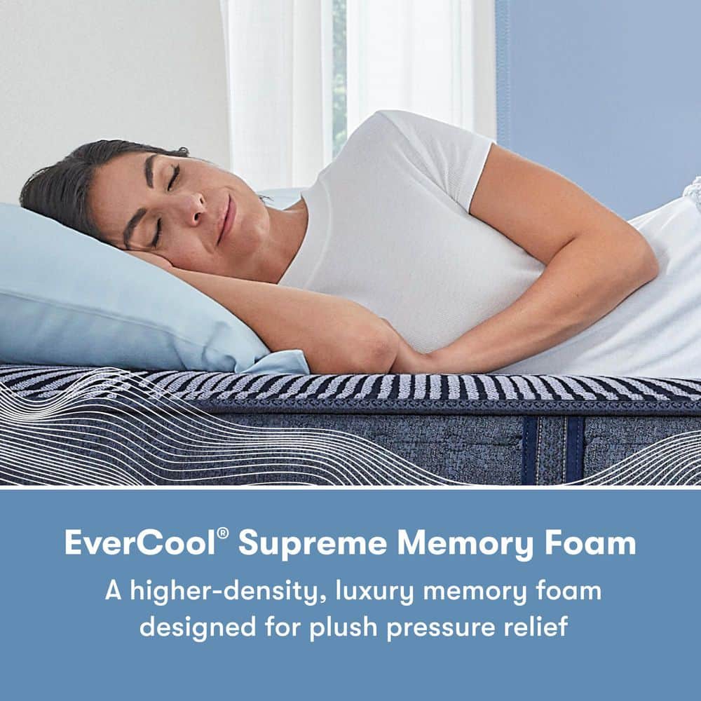 Kendall Plush Queen Hybrid Mattress with Gel Memory Foam
