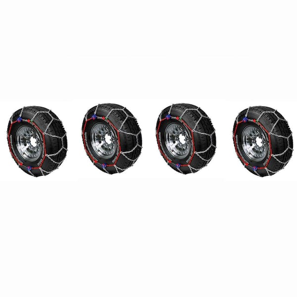 Unbranded Series Pickup Truck/SUV Traction Snow Tire Chains (4-Pack)