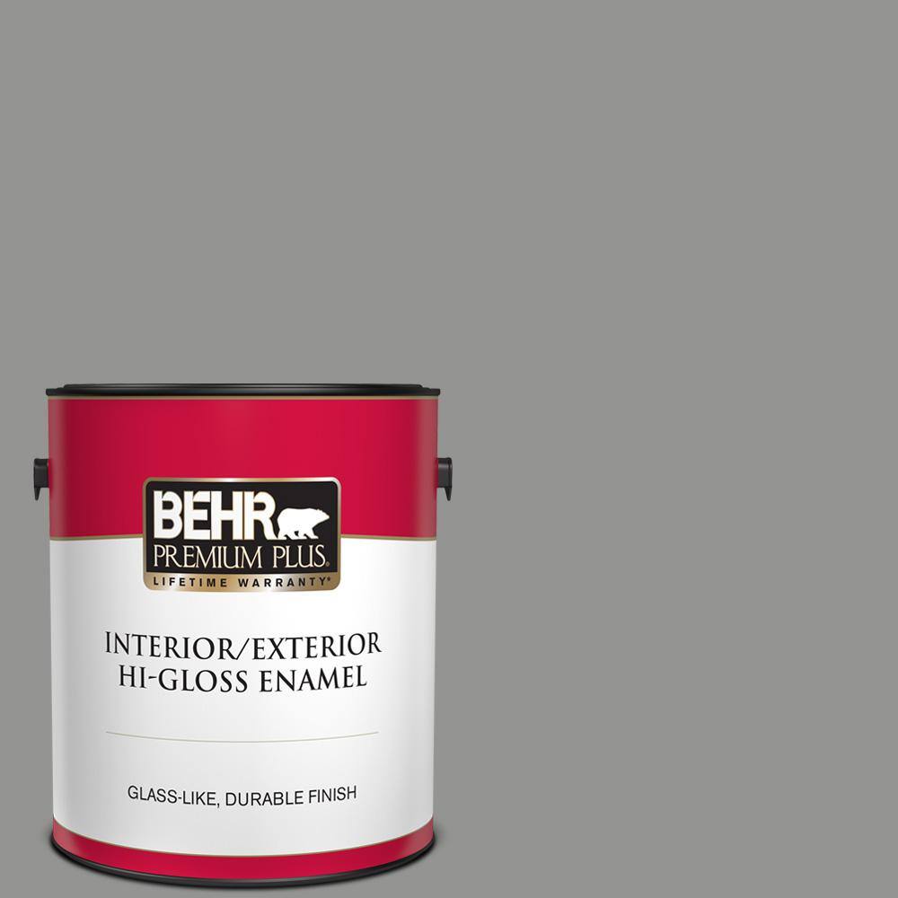 BEHR PREMIUM PLUS 1 gal. 780F5 Anonymous HiGloss Enamel Interior/Exterior Paint 840001 The