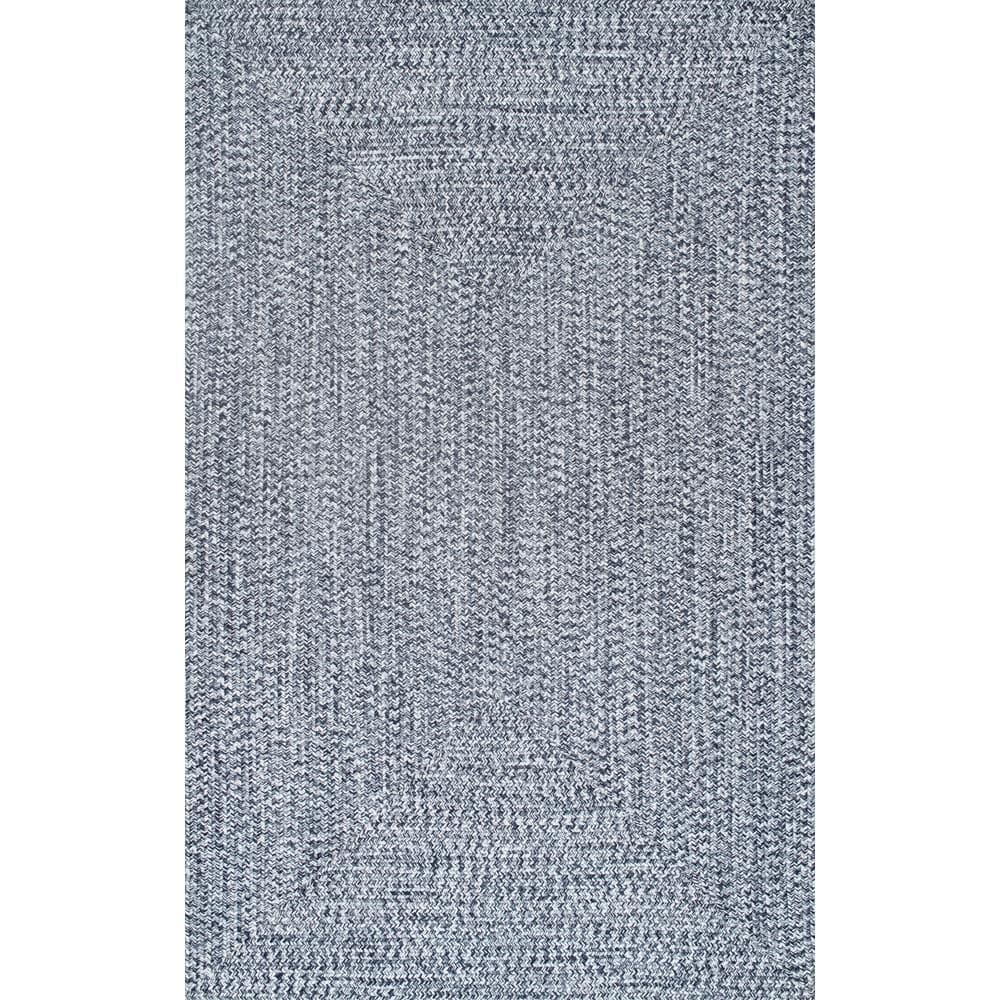 Lefebvre Casual Braided Light Blue 12 ft. x 15 ft. Indoor/Outdoor Patio Area Rug price history on PriceWatchPro
