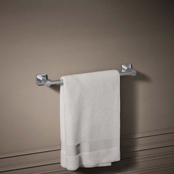 Parallel 18 in. Wall Mounted Towel Bar in Polished Chrome