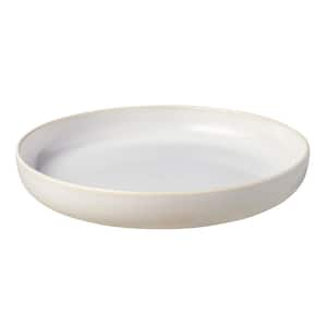 Crafted 27.75 Fl. oz. Cotton White Porcelain Individual Pasta Bowl