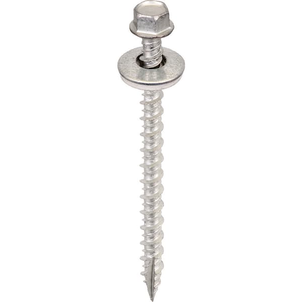 Acorn Hardware #12 X 3 in. Metal-to-Wood Hex Galvanized Screws (Bag of 250)