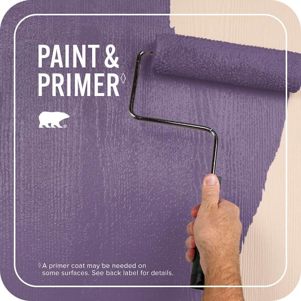 BEHR PREMIUM PLUS 1 gal. #650B-7 Mystical Purple Flat Exterior