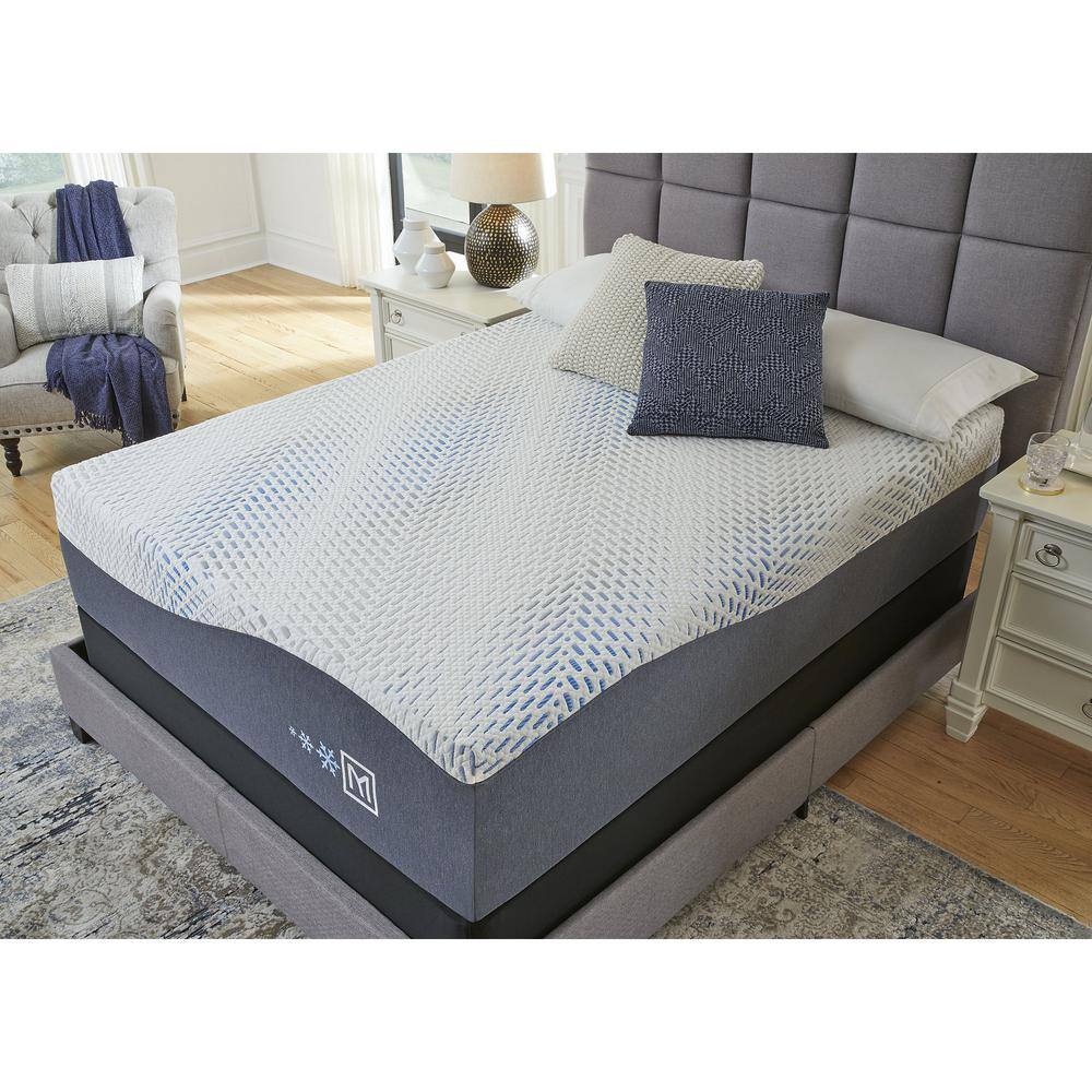 Queen White Gel Memory Foam Adjustable Bed Mattress
